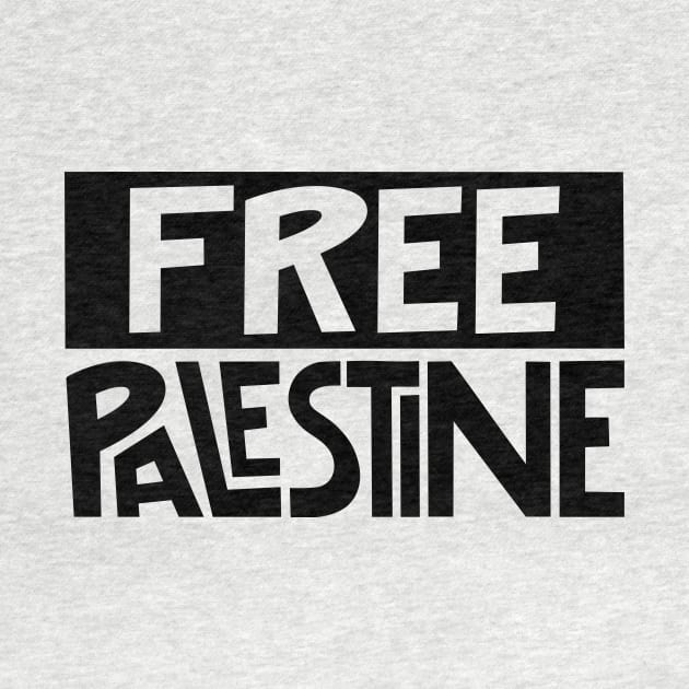 Free Palestine by Midnight Run Studio